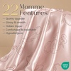 image:imageZIMASILK 22 Momme 100 Silk Pillowcase for Hair and Skin Ivory Queen  Pure Mulberry Silk Pillow Cases Grade 6A Luxury Hidden Zipper Soft amp Smooth Gift Box 1pc Queen 20x30Pink Fruit