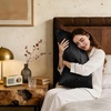image:imageZIMASILK 25 Momme 100 Pure Mulberry Silk Pillow Cases Iron Gray Queen  Natural Silk Highest Grade 6A Hair and Skin Care Thick amp Soft Gift for Women Men 1pc Queen 20x30Black