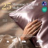 image:imageZIMASILK 25 Momme 100 Pure Mulberry Silk Pillow Cases Iron Gray Queen  Natural Silk Highest Grade 6A Hair and Skin Care Thick amp Soft Gift for Women Men 1pc Queen 20x30Gray Purple