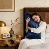 image:imageZIMASILK 25 Momme 100 Pure Mulberry Silk Pillow Cases Iron Gray Queen  Natural Silk Highest Grade 6A Hair and Skin Care Thick amp Soft Gift for Women Men 1pc Queen 20x30Navy Blue