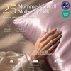 image:imageZIMASILK 25 Momme 100 Pure Mulberry Silk Pillow Cases Iron Gray Standard  Natural Silk Highest Grade 6A Hair and Skin Care Thick amp Soft Gift for Women Men 1pc Standard 20x26Light Plum