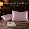 image:imageZIMASILK 25 Momme 100 Pure Mulberry Silk Pillow Cases Iron Gray Standard  Natural Silk Highest Grade 6A Hair and Skin Care Thick amp Soft Gift for Women Men 1pc Standard 20x26Light Plum