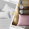 image:imageZIMASILK 25 Momme 100 Pure Mulberry Silk Pillow Cases Iron Gray Standard  Natural Silk Highest Grade 6A Hair and Skin Care Thick amp Soft Gift for Women Men 1pc Standard 20x26Light Plum