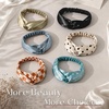 image:imageZIMASILK Adjustable 100 Mulberry Silk Headband for Women Black  19 Momme Silk NonSlip Twisted Hair Wrap Washing Face amp Makeup Soft Hair Accessories NoPull Gentle on Hair Gift BoxPolka Dot