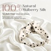 image:imageZIMASILK Adjustable 100 Mulberry Silk Headband for Women Black  19 Momme Silk NonSlip Twisted Hair Wrap Washing Face amp Makeup Soft Hair Accessories NoPull Gentle on Hair Gift BoxPolka Dot