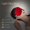 image:imageZIMASILK Adjustable 100 Mulberry Silk Sleep Mask  SuperSmooth Soft Natural Silk Eye Mask for Sleep Travel Multiple Color Options  Black 1 Pack  Burgundy