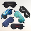 image:imageZIMASILK Adjustable 100 Mulberry Silk Sleep Mask  SuperSmooth Soft Natural Silk Eye Mask for Sleep Travel Multiple Color Options  Black 1 Pack  Go Away  Navy Blue