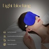 image:imageZIMASILK Adjustable 100 Mulberry Silk Sleep Mask  SuperSmooth Soft Natural Silk Eye Mask for Sleep Travel Multiple Color Options  Black 1 Pack  Royal Blue