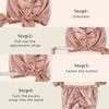image:imageZIMASILK Adjustable 22 Momme 100 Mulberry Silk Bonnet for Sleeping Purple  DoubleLayered Silk Hair Bonnet for AntiFrizz amp Hair Protection  Reduces Slipping 1PcBlush Pink