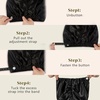 image:imageZIMASILK Adjustable 22 Momme 100 Mulberry Silk Bonnet for Sleeping Purple  DoubleLayered Silk Hair Bonnet for AntiFrizz amp Hair Protection  Reduces Slipping 1PcBlack