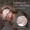 image:imageZIMASILK Adjustable 3D 22 Momme 100 Mulberry Silk Sleep Mask  Upgraded Eye Mask for Sleeping  Soft amp Breathable Blindfold  Blackout for Deep Sleeping Navy BluePink  Fruit Line Art