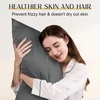 image:imageZIMASILK Upgraded 100 Pure Mulberry Silk Pillow Cases Grey Standard  6A Grade 19 Momme Silk Hair and Skin Care Reinforced Hidden Zipper Soft amp Smooth Gift Box 1pc Standard 20x26Charcoal