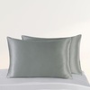 image:imageZIMASILK Upgraded 100 Pure Mulberry Silk Pillow Cases Grey Standard  6A Grade 19 Momme Silk Hair and Skin Care Reinforced Hidden Zipper Soft amp Smooth Gift Box 1pc Standard 20x26Grey