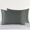 image:imageZIMASILK Upgraded 100 Pure Mulberry Silk Pillow Cases Grey Standard  6A Grade 19 Momme Silk Hair and Skin Care Reinforced Hidden Zipper Soft amp Smooth Gift Box 1pc Standard 20x26Charcoal