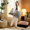 image:imageZIMASILK Upgraded 100 Pure Mulberry Silk Pillow Cases Grey Standard  6A Grade 19 Momme Silk Hair and Skin Care Reinforced Hidden Zipper Soft amp Smooth Gift Box 1pc Standard 20x26Grey