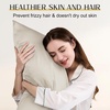 image:imageZIMASILK Upgraded 100 Pure Mulberry Silk Pillow Cases Grey Standard  6A Grade 19 Momme Silk Hair and Skin Care Reinforced Hidden Zipper Soft amp Smooth Gift Box 1pc Standard 20x26Beige