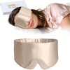 image:imageZIMASILK 22 Momme 100 Mulberry Silk Sleep Mask  Full Silk Filled  UltraSoft amp Breathable FaceHugging Blackout Eye Cover for Sleeping  Pink Taupe