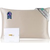 image:imageZIMASILK Upgraded 100 Pure Mulberry Silk Pillow Cases Grey Standard  6A Grade 19 Momme Silk Hair and Skin Care Reinforced Hidden Zipper Soft amp Smooth Gift Box 1pc Standard 20x26Beige