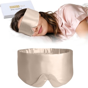 image:imageZIMASILK 22 Momme 100 Mulberry Silk Sleep Mask  Full Silk Filled  UltraSoft amp Breathable FaceHugging Blackout Eye Cover for Sleeping  Pink Taupe