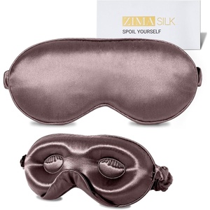 image:imageZIMASILK Adjustable 3D 22 Momme 100 Mulberry Silk Sleep Mask  Upgraded Eye Mask for Sleeping  Soft amp Breathable Blindfold  Blackout for Deep Sleeping Navy BlueGray Purple