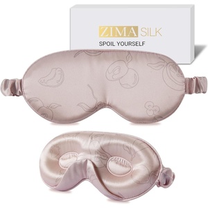 image:imageZIMASILK Adjustable 3D 22 Momme 100 Mulberry Silk Sleep Mask  Upgraded Eye Mask for Sleeping  Soft amp Breathable Blindfold  Blackout for Deep Sleeping Navy BluePink  Fruit Line Art