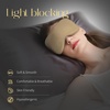 image:imageZIMASILK Adjustable 100 22 Momme Mulberry Silk Sleep Mask  Filled with Natural Silk  Softest amp Breathable  Blackout Eye Mask for Women Men Gift for Travel Nap BeigeGolden