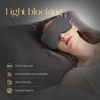 image:imageZIMASILK Adjustable 100 22 Momme Mulberry Silk Sleep Mask  Filled with Natural Silk  Softest amp Breathable  Blackout Eye Mask for Women Men Gift for Travel Nap BeigeBlackish Grey