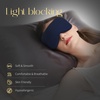 image:imageZIMASILK Adjustable 100 22 Momme Mulberry Silk Sleep Mask  Filled with Natural Silk  Softest amp Breathable  Blackout Eye Mask for Women Men Gift for Travel Nap BeigeNavy Blue