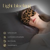 image:imageZIMASILK Adjustable 100 22 Momme Mulberry Silk Sleep Mask  Filled with Natural Silk  Softest amp Breathable  Blackout Eye Mask for Women Men Gift for Travel Nap BeigeLeopard  Black Golden