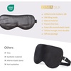 image:imageZIMASILK Adjustable 100 22 Momme Mulberry Silk Sleep Mask  Filled with Natural Silk  Softest amp Breathable  Blackout Eye Mask for Women Men Gift for Travel Nap BeigeBlackish Grey