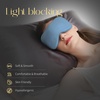image:imageZIMASILK Adjustable 100 22 Momme Mulberry Silk Sleep Mask  Filled with Natural Silk  Softest amp Breathable  Blackout Eye Mask for Women Men Gift for Travel Nap BeigeSky Blue