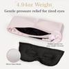 image:imageZIMASILK 100 22 Momme Mulberry Silk Weighted Eye Mask for SleepingPink