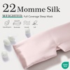 image:imageZIMASILK 100 22 Momme Mulberry Silk Weighted Eye Mask for SleepingPink